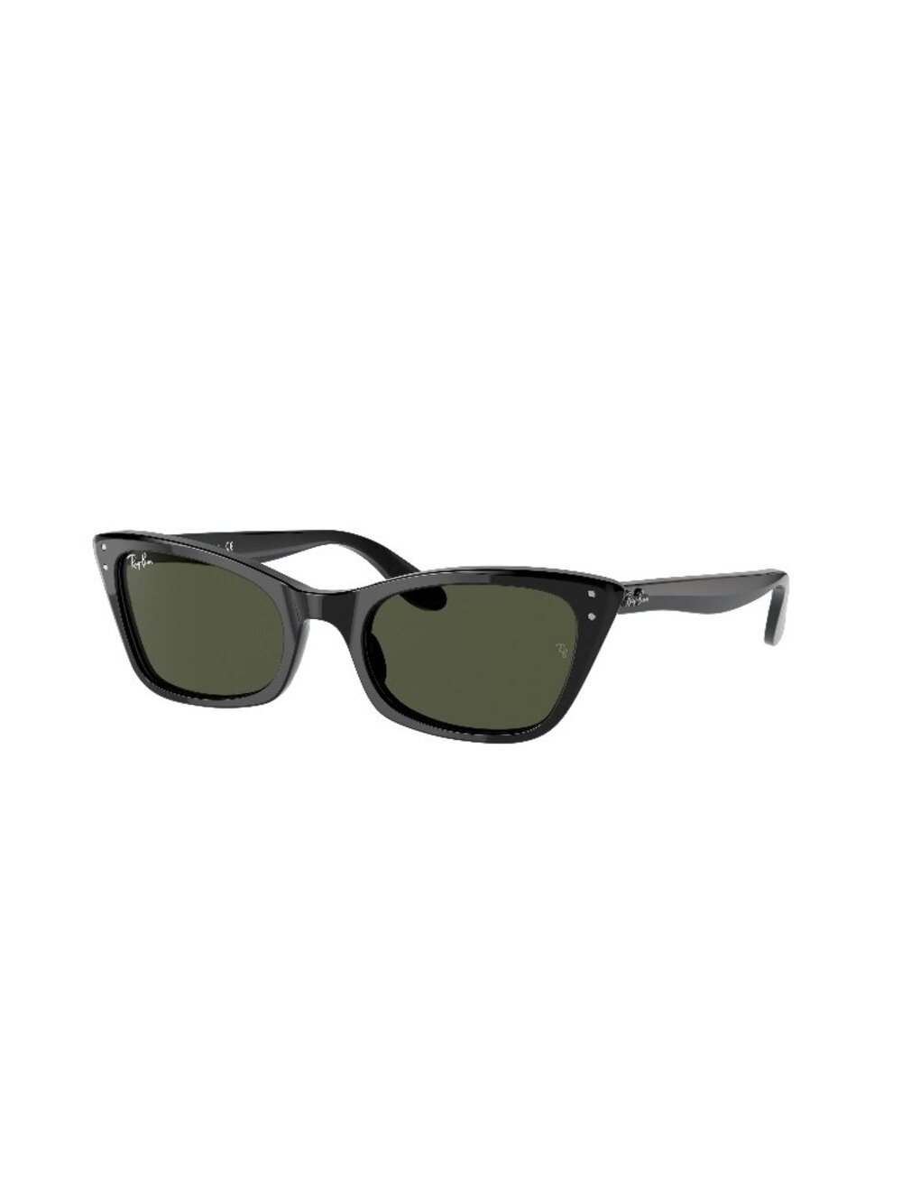 New Ray-Ban Women's Sunglasses Black Butterfly Green Lens Injected Frame Ray Ban